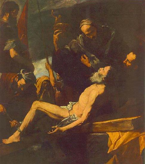 Jusepe de Ribera The Martyrdom of St Andrew oil painting image
